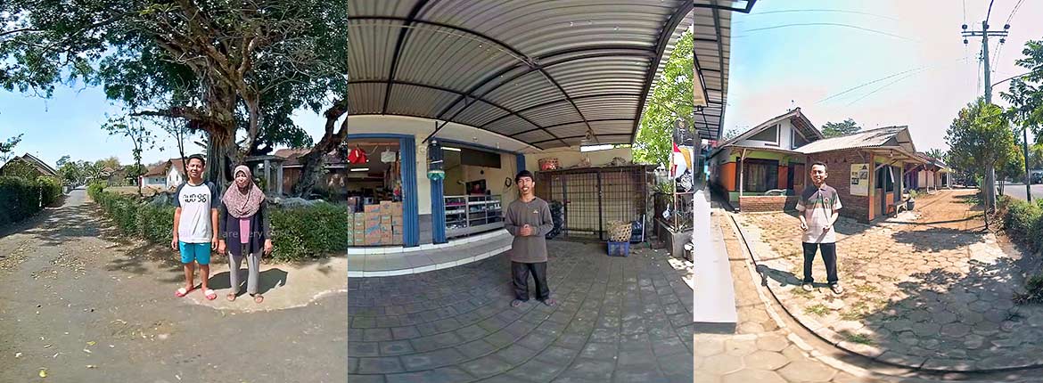 Google For Indonesia (G4ID) Virtual Reality Video scenes, Duwi Arsana, Heni and Sri Jayanti