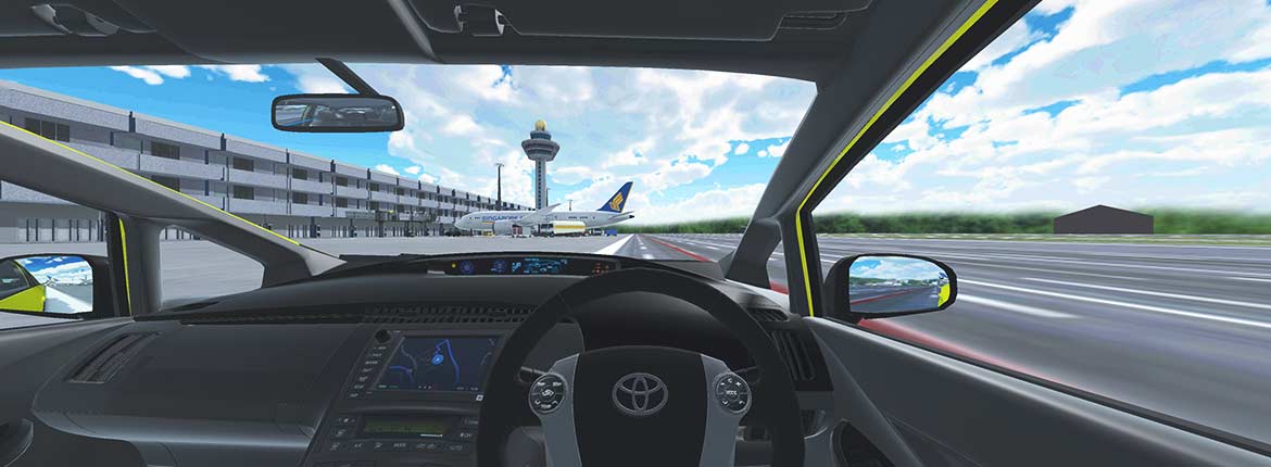 Changi Airport Group - Airside Simulation Awareness Training in Virtual Reality, Application by VizioFly
